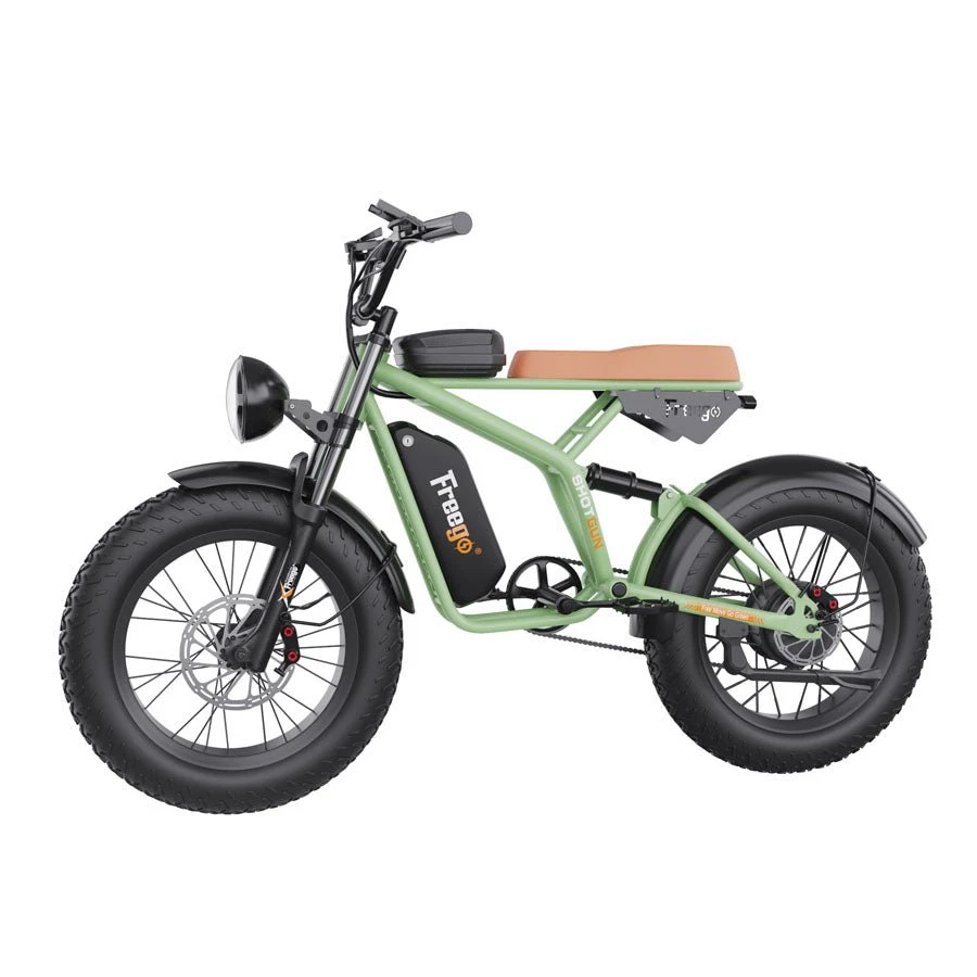 1400W Motor 7 Speed Gears Fat Tires Off Road Electric Bike